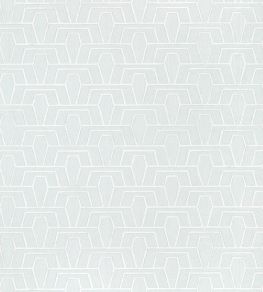 Hinton Tunnel Wallpaper by Thibaut Soft Blue