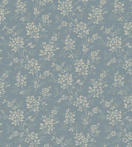 Hip Rose Wallpaper by Borastapeter Blue Hip Rose Wallpaper by Borastapeter Blue