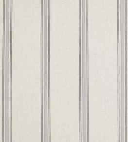 Hockley Stripe Fabric by Sanderson Charcoal
