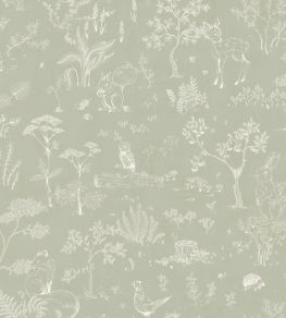 Hollie Wallpaper by Sandberg Pistachio