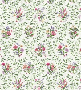 Hollingbourne Fabric by Nina Campbell Green/Pink/Lavender Hollingbourne Fabric by Nina Campbell Green/Pink/Lavender