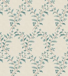 Hollingbourne Trellis Wallpaper by Nina Campbell Teal Hollingbourne Trellis Wallpaper by Nina Campbell Teal