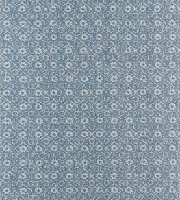 Holly Trellis Wallpaper by Anna French Blue Holly Trellis Wallpaper by Anna French Blue