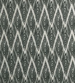 Holzer Fabric by Clarke & Clarke Noir Holzer Fabric by Clarke & Clarke Noir
