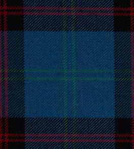 Home/Hume Anc Fabric by The Isle Mill Blue/Green/Red