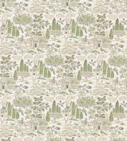 Home Park Fabric by GP & J Baker Soft Green/Blue Home Park Fabric by GP & J Baker Soft Green/Blue