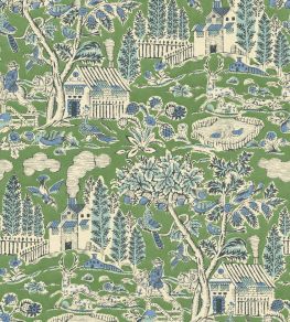 Home Park Wallpaper by GP & J Baker Emerald Home Park Wallpaper by GP & J Baker Emerald