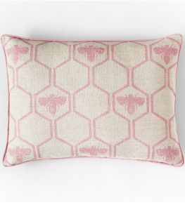 Honey Bees Pillow 16 x 24" by Barneby Gates Rose Honey Bees Pillow 16 x 24" by Barneby Gates Rose