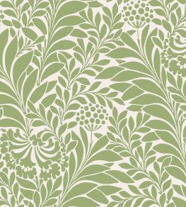 Honeysuckle Wallpaper by Cole & Son Spring Green Honeysuckle Wallpaper by Cole & Son Spring Green