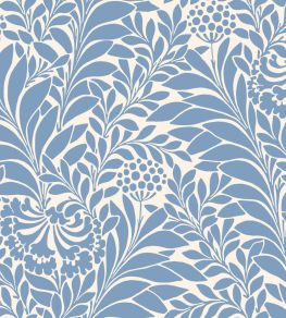 Honeysuckle Wallpaper by Cole & Son Cornflower Blue Honeysuckle Wallpaper by Cole & Son Cornflower Blue