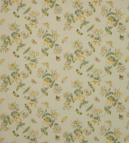 Honeysuckle Fabric by Colefax and Fowler Old Blue Honeysuckle Fabric by Colefax and Fowler Old Blue