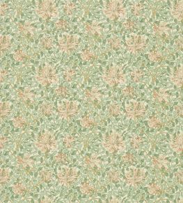Honeysuckle Fabric by Morris & Co Artichoke/Plaster Honeysuckle Fabric by Morris & Co Artichoke/Plaster
