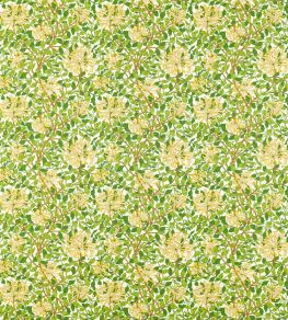 Honeysuckle Fabric by Morris & Co Cream/Chocolate Honeysuckle Fabric by Morris & Co Cream/Chocolate
