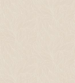 Hosta Wallpaper by Casamance Marron Glace/Nacre