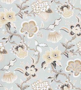 Hothouse Flowers Fabric by Schumacher Mineral Hothouse Flowers Fabric by Schumacher Mineral