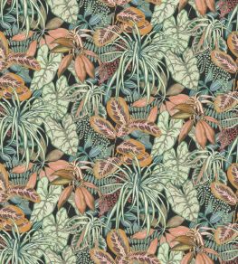 Hothouse Wallpaper by Osborne & Little Charcoal/Pine