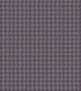 Hounds Tooth Fabric by Arley House Aubergine Hounds Tooth Fabric by Arley House Aubergine