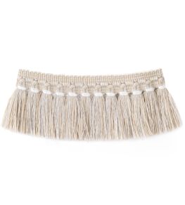 Hula Fringe Trim by Christopher Farr Cloth Latte Hula Fringe Trim by Christopher Farr Cloth Latte