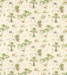 Hundred Acre Wood Fabric by Sanderson Cashew Hundred Acre Wood Fabric by Sanderson Cashew