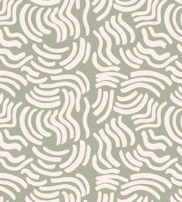 Hyraily Wallpaper by Marimekko Grey Hyraily Wallpaper by Marimekko Grey