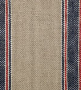 Moffat Fabric by Ian Mankin Dark Navy
