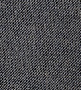 Taymar Fabric by Ian Mankin Dark Navy