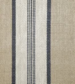 Troon Fabric by Ian Mankin Dark Navy