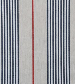 Vintage Stripe 2 Fabric by Ian Mankin Dark Navy Vintage Stripe 2 Fabric by Ian Mankin Dark Navy