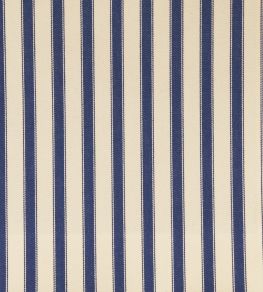 Ticking 2 Fabric by Ian Mankin Navy Ticking 2 Fabric by Ian Mankin Navy
