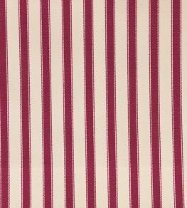 Ticking 2 Fabric by Ian Mankin Peony Ticking 2 Fabric by Ian Mankin Peony