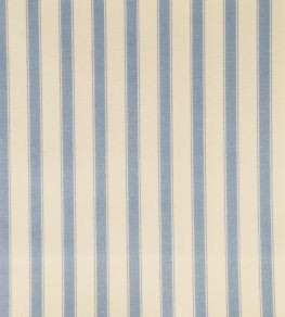 Ticking 2 Fabric by Ian Mankin Sky Ticking 2 Fabric by Ian Mankin Sky