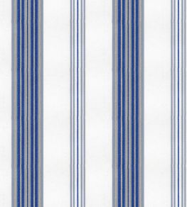 Tenby Stripe Fabric by Ian Mankin Chalk