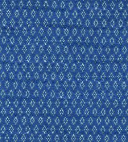 Whitby Fabric by Ian Mankin Cobalt