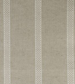 Hopsack Stripe Fabric by Ian Mankin Natural Hopsack Stripe Fabric by Ian Mankin Natural