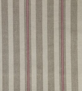 Spencer Stripe 2 Fabric by Ian Mankin Peony Spencer Stripe 2 Fabric by Ian Mankin Peony