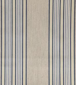 Vintage Stripe 1 Fabric by Ian Mankin Navy Vintage Stripe 1 Fabric by Ian Mankin Navy