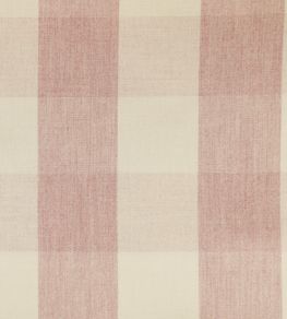 Avon Check Fabric by Ian Mankin Pink