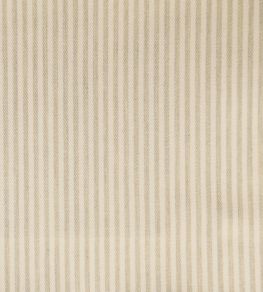 Candy Stripe Fabric by Ian Mankin Cream Candy Stripe Fabric by Ian Mankin Cream