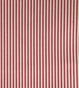 Candy Stripe Fabric by Ian Mankin Peony Candy Stripe Fabric by Ian Mankin Peony