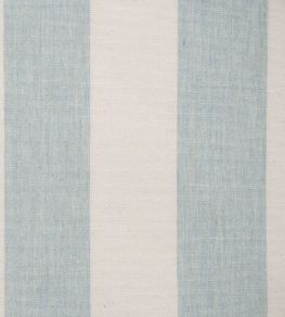 Devon Stripe Fabric by Ian Mankin Mint
