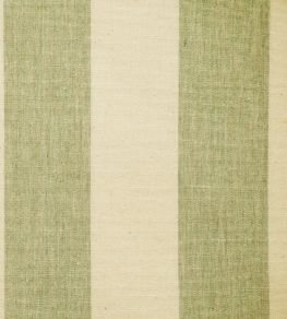 Devon Stripe Fabric by Ian Mankin Sage