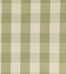 Suffolk Check Large Fabric by Ian Mankin Sage Suffolk Check Large Fabric by Ian Mankin Sage