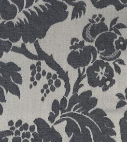 Wildflower Fabric by Ian Mankin Charcoal Wildflower Fabric by Ian Mankin Charcoal