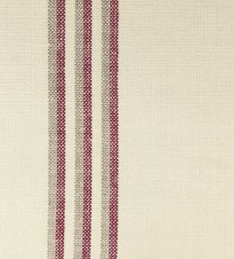 Grain Stripe Fabric by Ian Mankin Peony Grain Stripe Fabric by Ian Mankin Peony