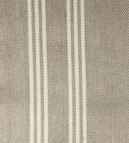 Harvest Stripe 6 Fabric by Ian Mankin Flax