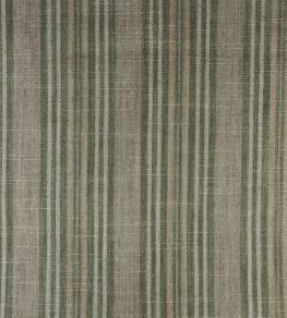Jura Stripe Fabric by Ian Mankin Sage Jura Stripe Fabric by Ian Mankin Sage