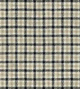 Nairn Check Fabric by Ian Mankin Charcoal Nairn Check Fabric by Ian Mankin Charcoal