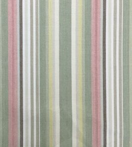 Quay Stripe Fabric by Ian Sanderson Apple Blossom