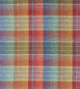 Cossack Plaid Fabric by Ian Sanderson Copper Beach