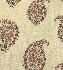 Jessamy Paisley Fabric by Ian Sanderson Rhubarb Jessamy Paisley Fabric by Ian Sanderson Rhubarb